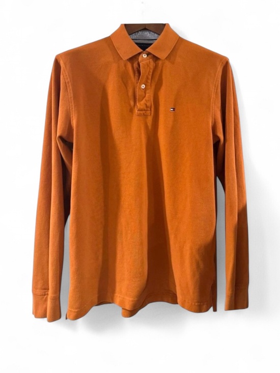 Tommy Hilfiger Other - Tommy Hilfiger Long Sleeve Cotton Polo Shirt Size Men’s Medium